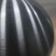 Pair of functional 70's aluminum ball pendants