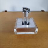 Briquet Guzzini vintage plexiglas et métal chromé – design Space Age