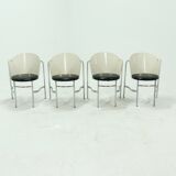 Set of 4 Brobon Dining chairs by Abe Bonnema & Floris van den Broecke 1990s