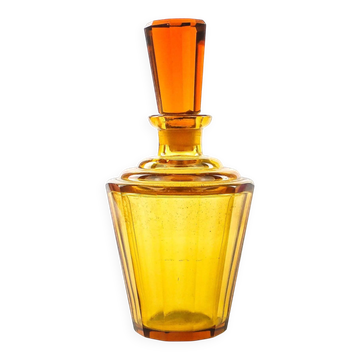 Carafe, Art Deco, crystal, Moser, Czechoslovakia, 1930s