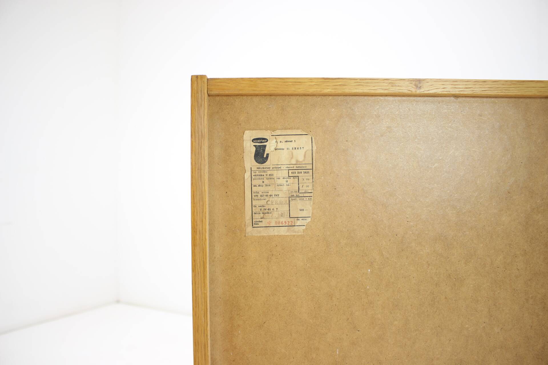 1960s Chest of Drawers by Jiří Jiroutek, Czechoslovakia