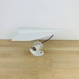90s origami plane wall light