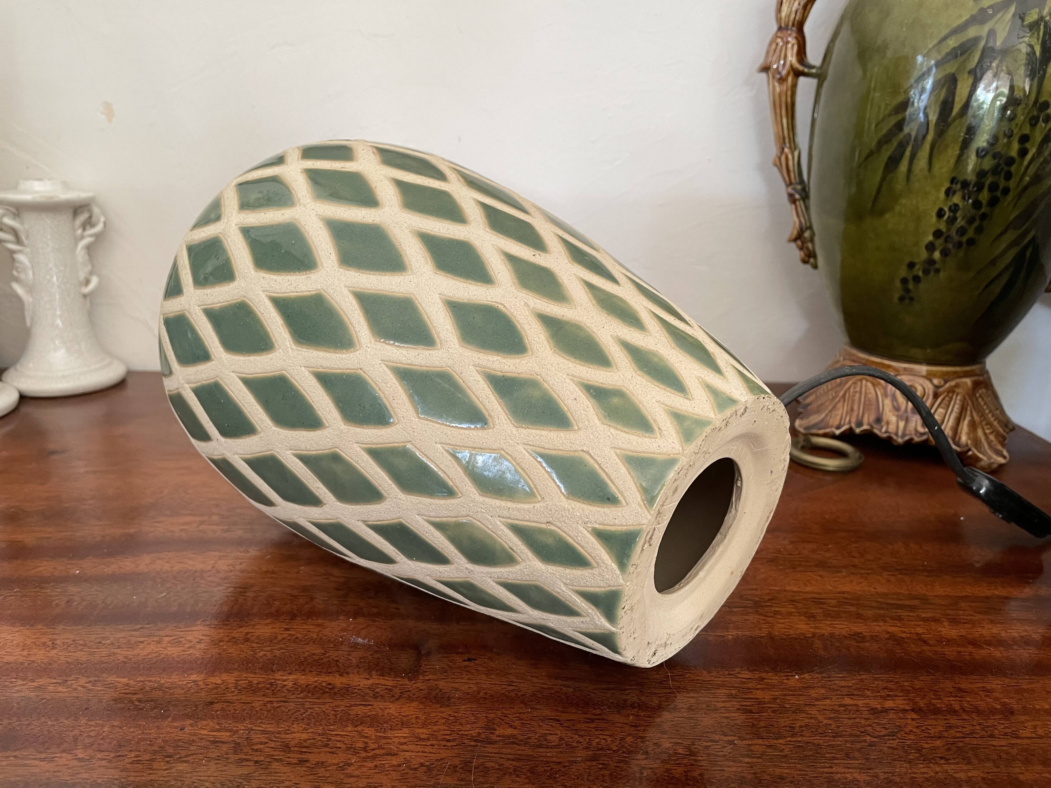 Vintage ceramic lamp