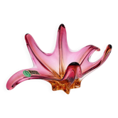 Murano Cup - Sommerso - Orange & Rose