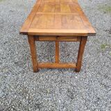Oak farm table, 200×90 cms