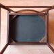 4 chaises Mcintosh teck et tissus velours vintage 1960