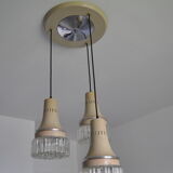 Suspension three fires Targetti Sankey 70s