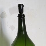 Vintage glass lamp stand