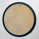 Mid-Century Modern Italian Smoked Round Large Mirror, 1970s