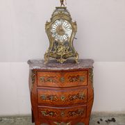 Louis xv style chest of drawers in rosewood marquetry