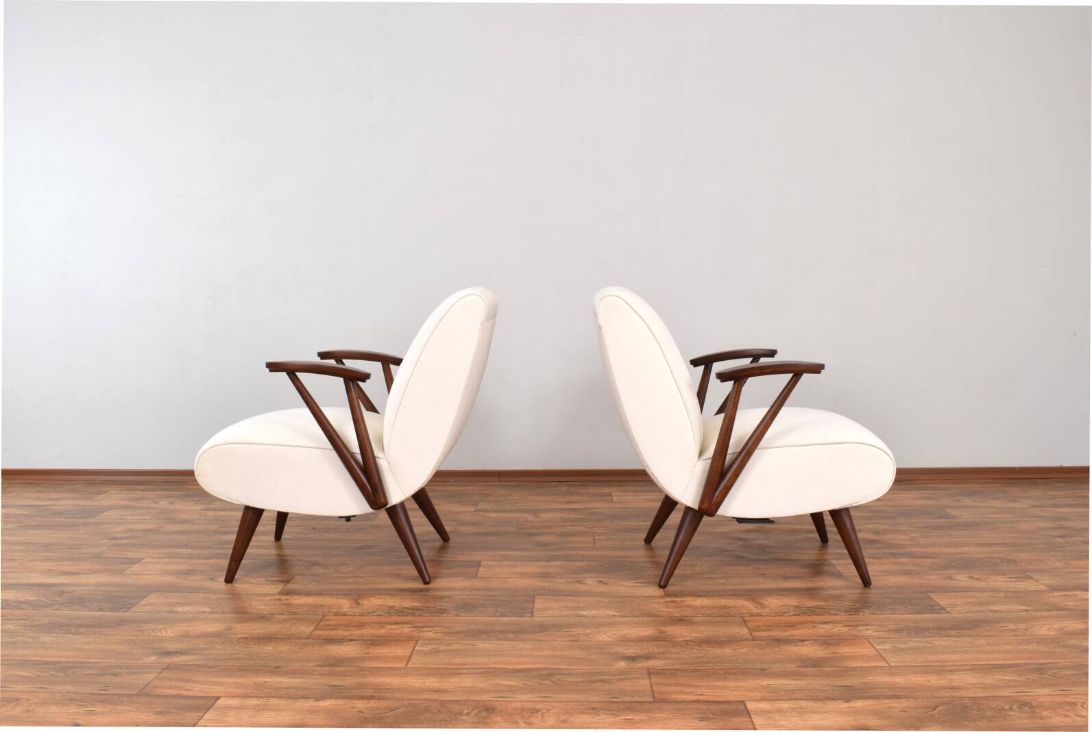 Mid-Century Modular Polish Armchairs, 1960s, Set of 2