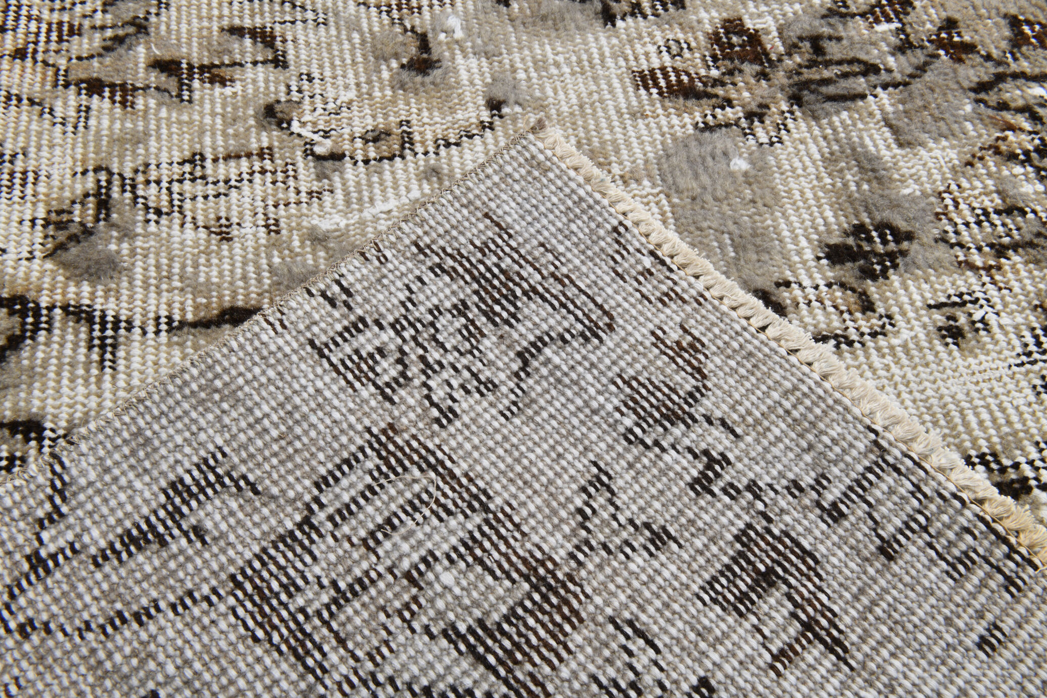 Floral vintage runner rug 81x264cm