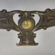 Vintage Bronze Console Table with a Portuguese Pink Marble Top