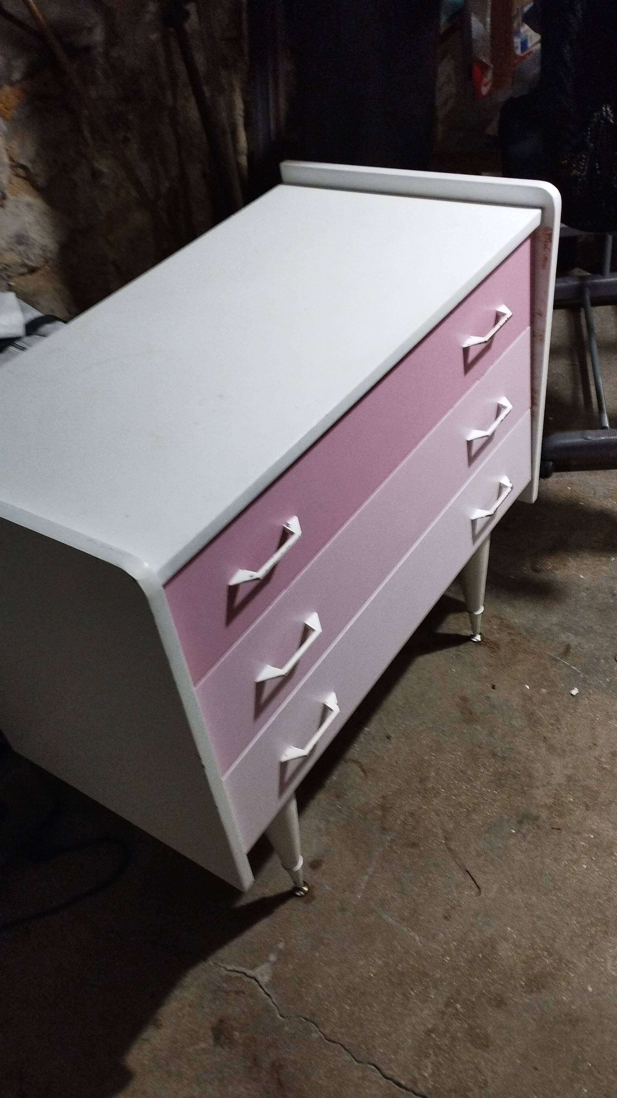 commode vintage années 60