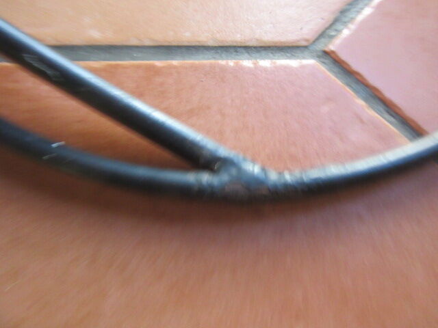 Metal selette and smoked glass by Yves Boutboul