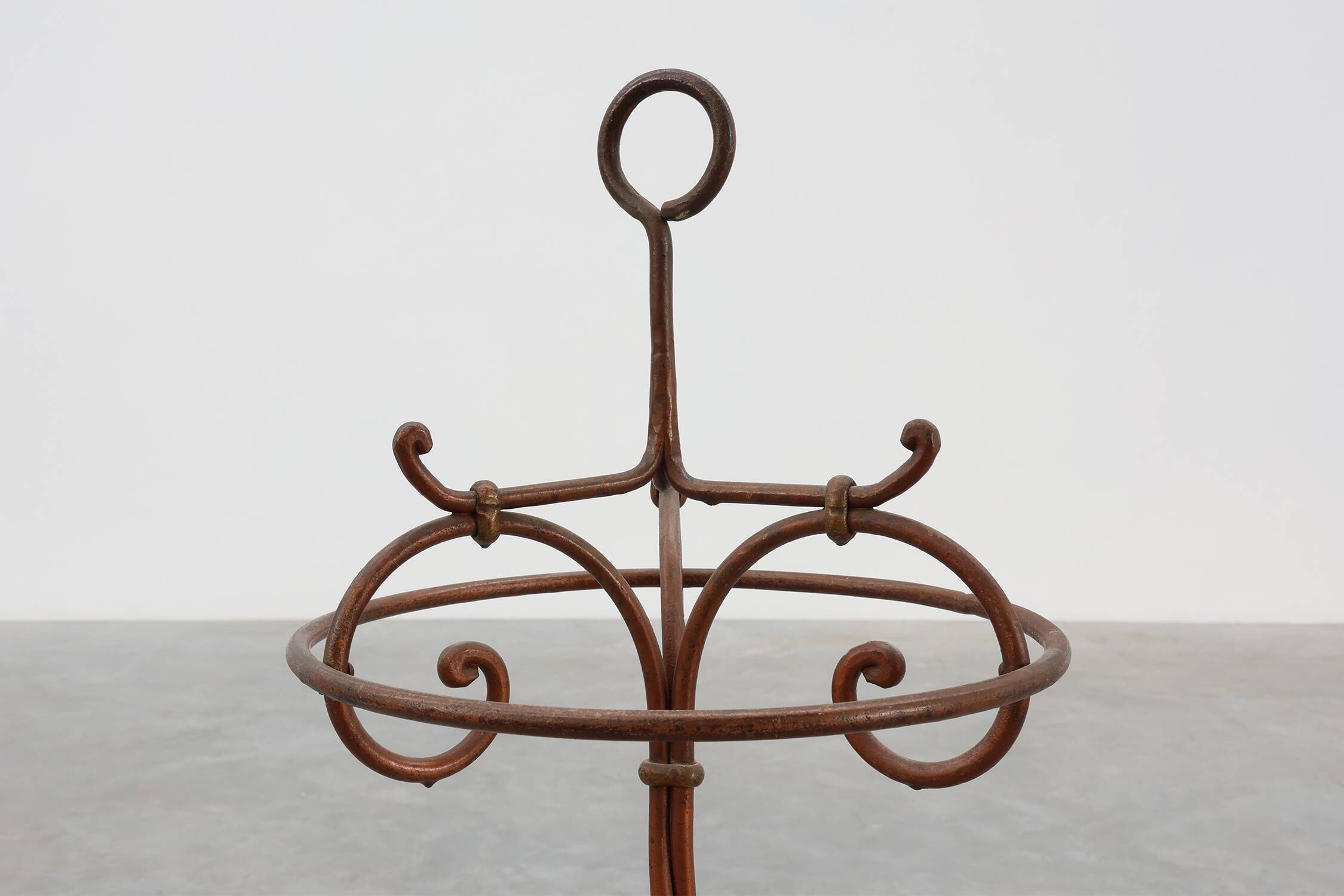 Antique cast iron umbrella stand, France ca. 1900
