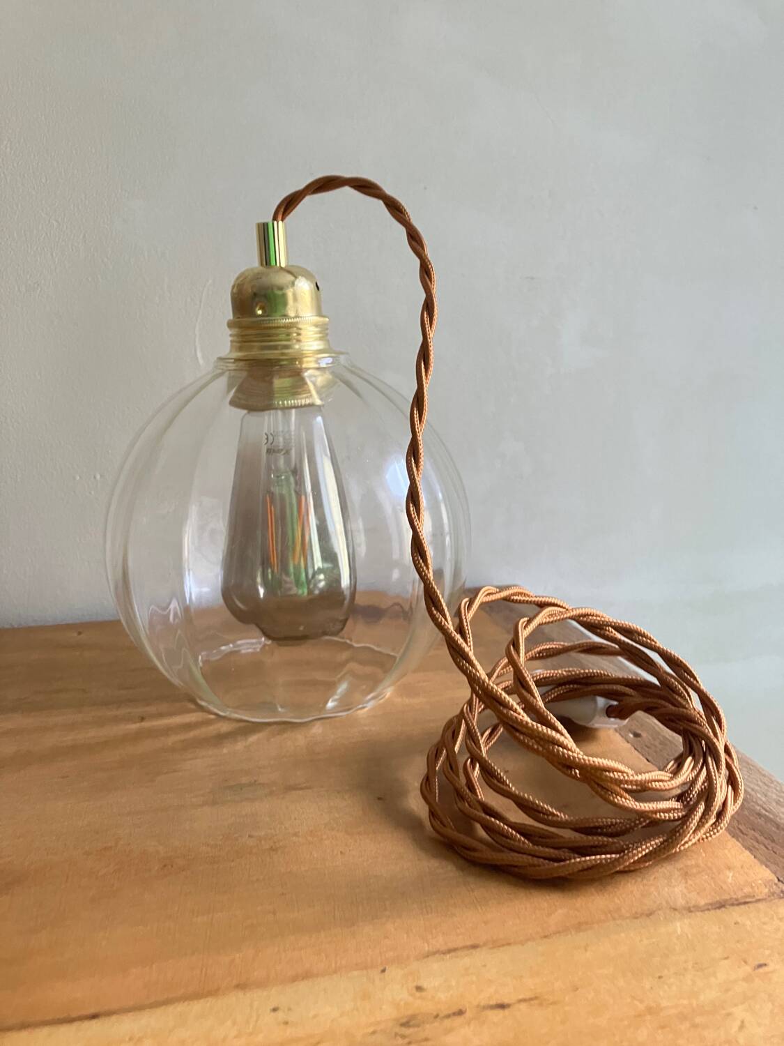 Vintage portable lamp