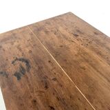 Solid oak trade counter, six drawers, France, circa 1920.