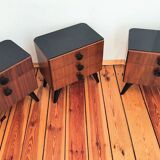 Czechoslovakian Nightstands by J. Halabala for UP Závody, 1950s, Set of 3