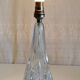Table lamp base in crystal J.B. France - mid 20th century