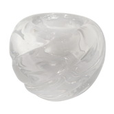 Vase boule en cristal