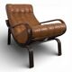 Fauteuil Orbit de Ingmar pour A/S Vestlandske Mobelfabrikk