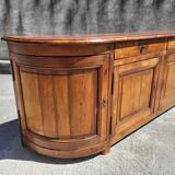 Row 4 doors 2 drawers in pitchpin xix th siecle