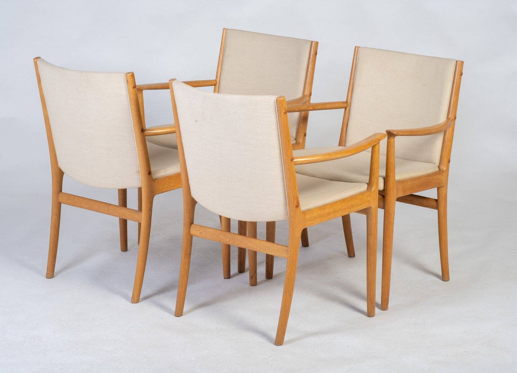 Armchairs by Kai Lyngfeldt Larsen for Søren Willadsen, Denmark, 1950s, Set of 4