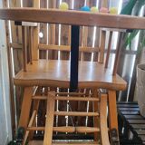 Vintage wooden high chair