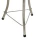 1950s Brabantia Stool Red Faux Leather and Chrome