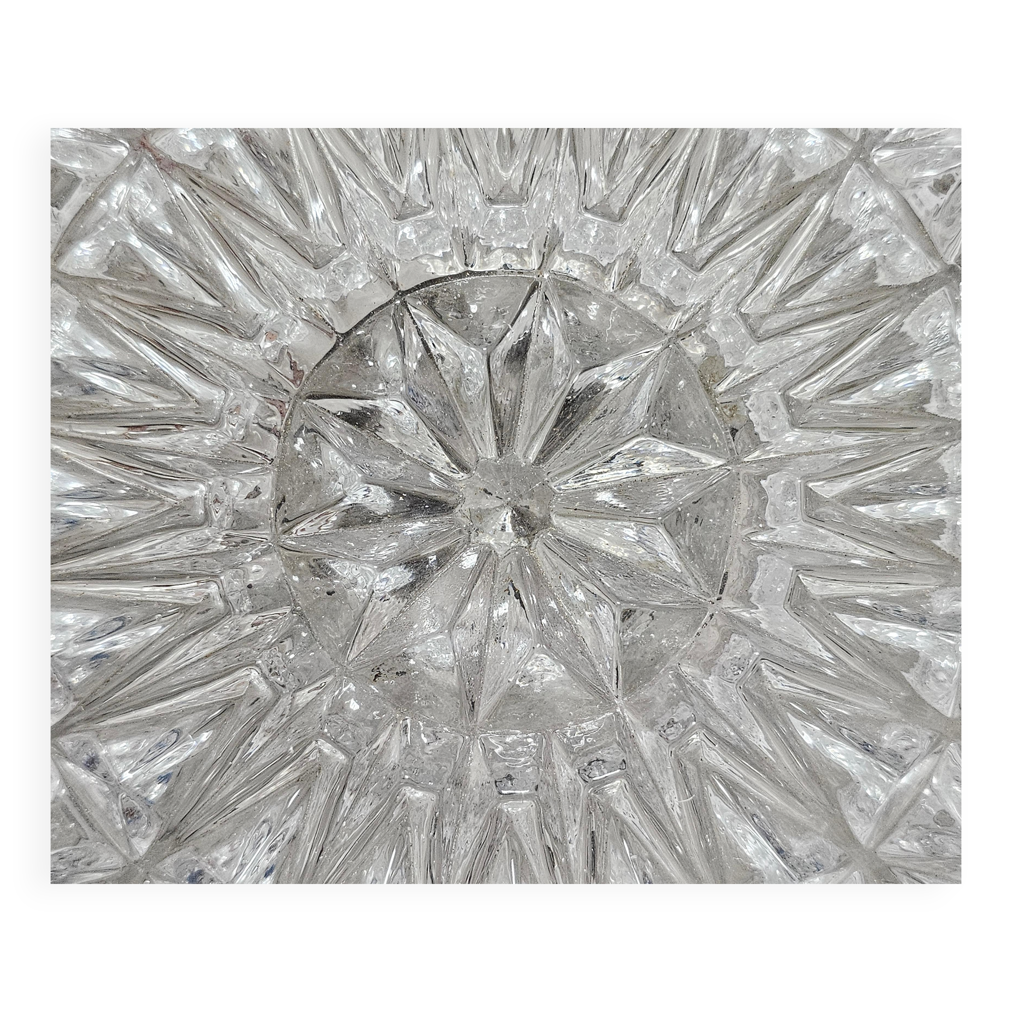 Mid Century wall lamp or ceiling light by ERCO from the 1960s.