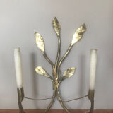 Appliques en bronze feuilles de branches