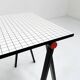 "Trestle" desk by Rodney Kinsman for Bieffeplast, 1980