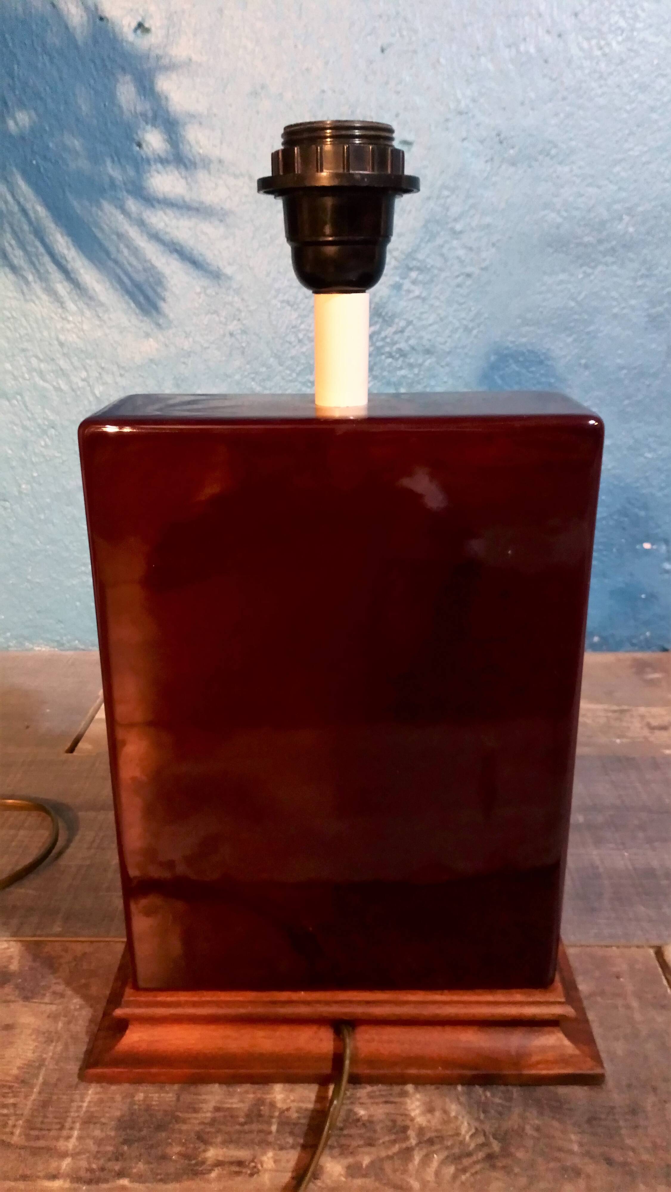 Ceramic lamp "Japan" 1970s