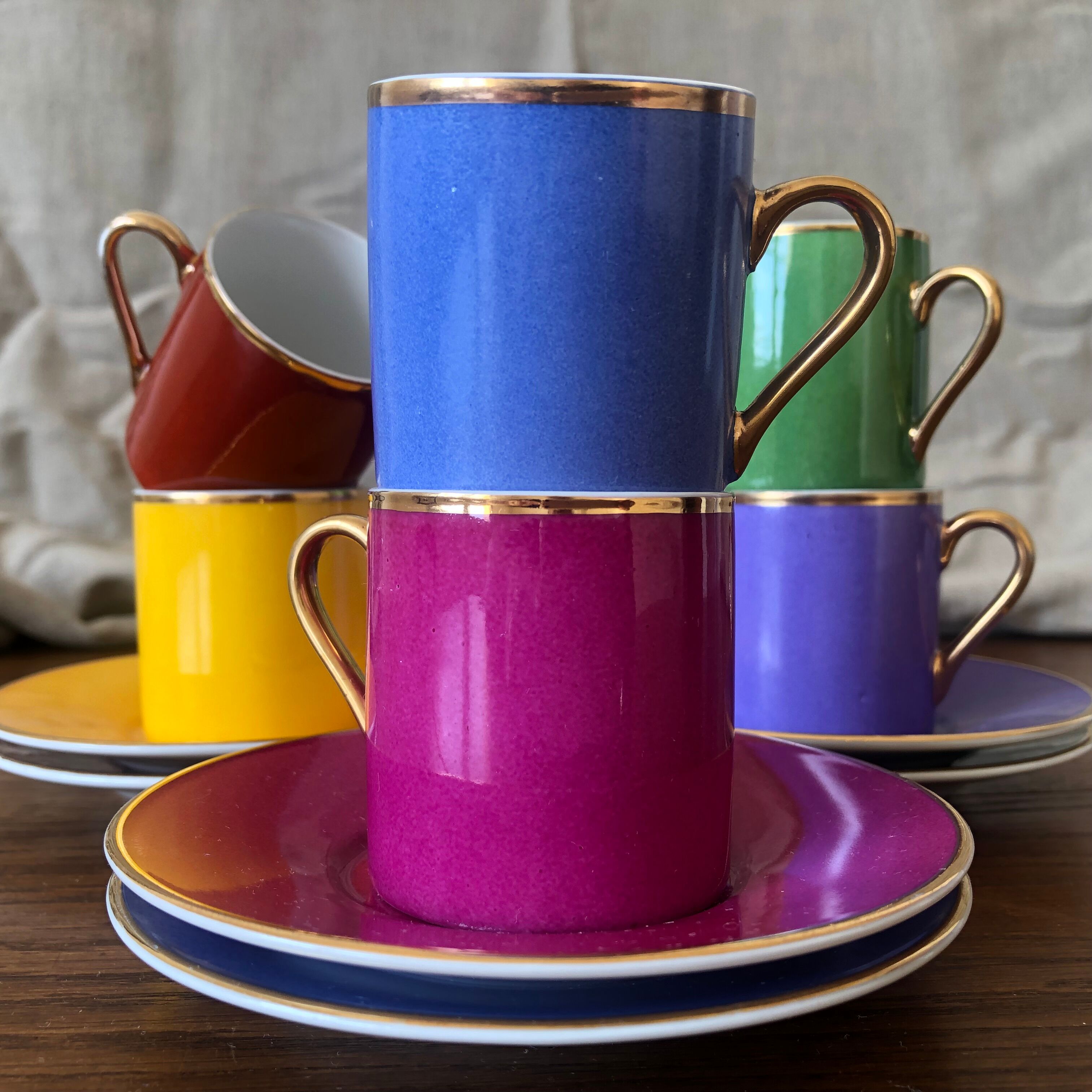 Set of 6 expresso cups