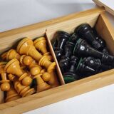 Staunton Chess Set in Lacquered Wood – King 10 cm – El Corte Inglés