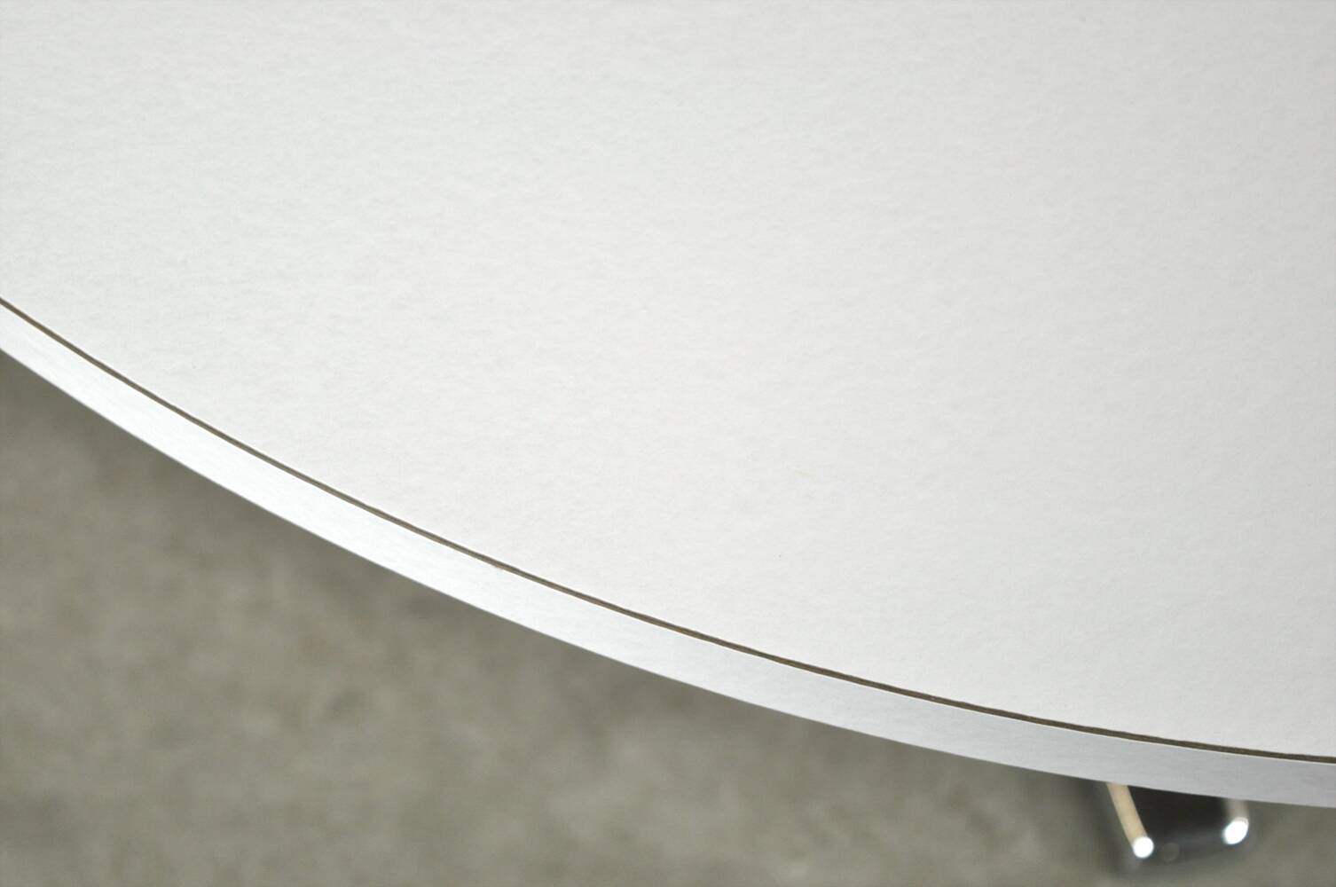 Modern vintage dining table with chrome star base by pastoe, 1970s