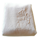 Antique linen drape monogrammed 3.10x2.20 m