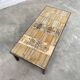 Roger Capron coffee table ocher tones