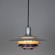 Lampe suspendue Teknika vintage danoise des années 1980