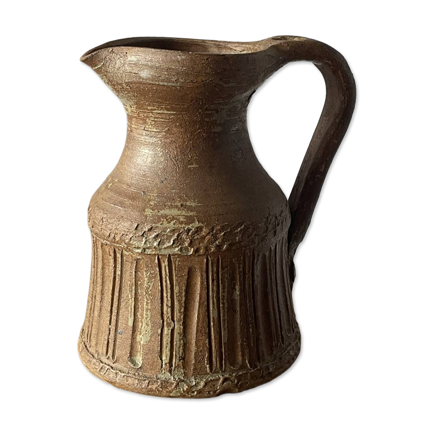 Stoneware jug Basque artisan pottery