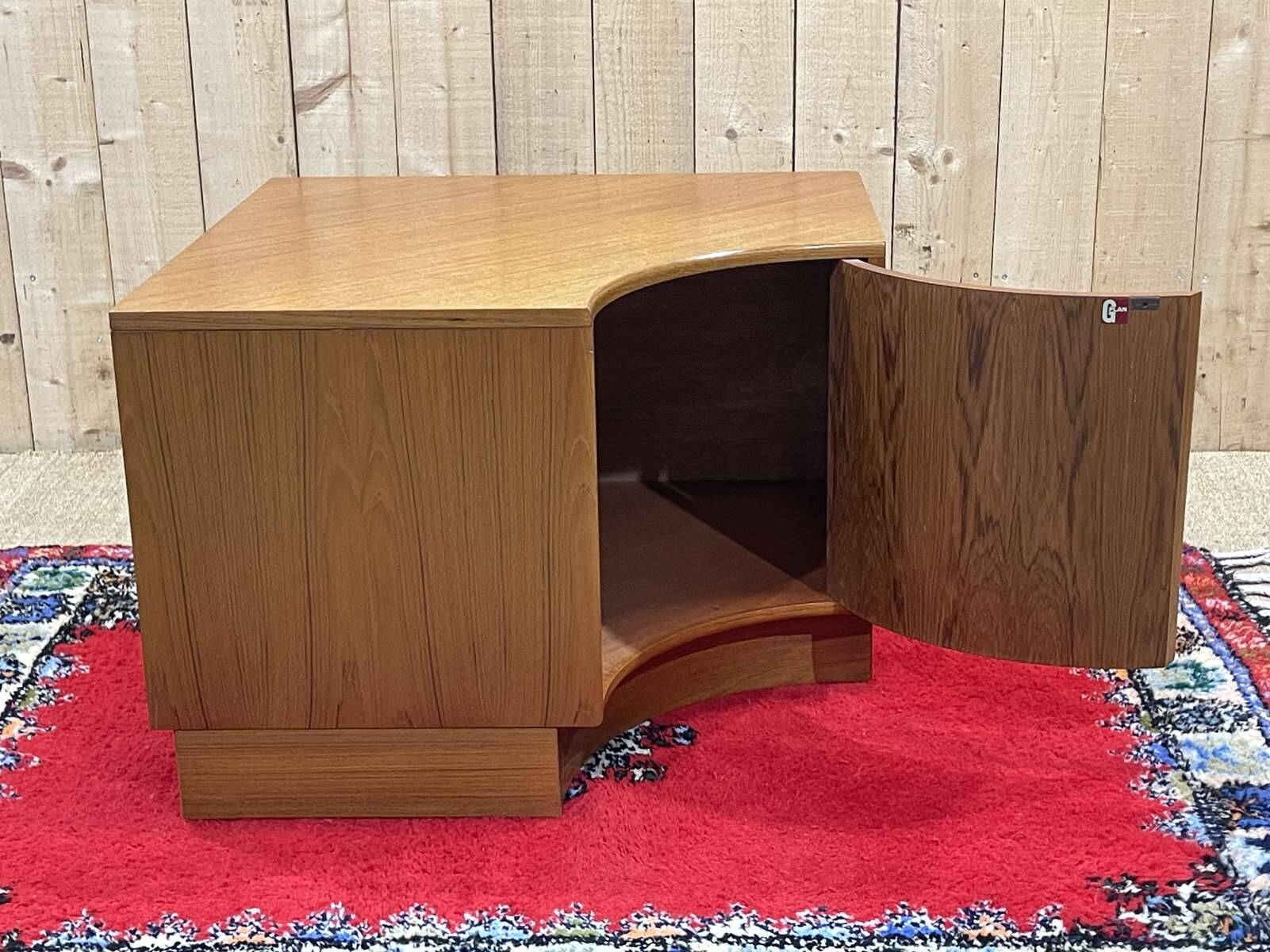 G-Plan teak corner cupboard from the 70s