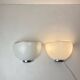 Pair of Onfale Wall Lamps Designed by L. Vistosi for Artemide, Italy, 1990s