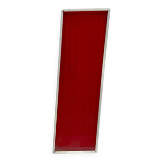 Vintage Red Facade Letter I , 1970s