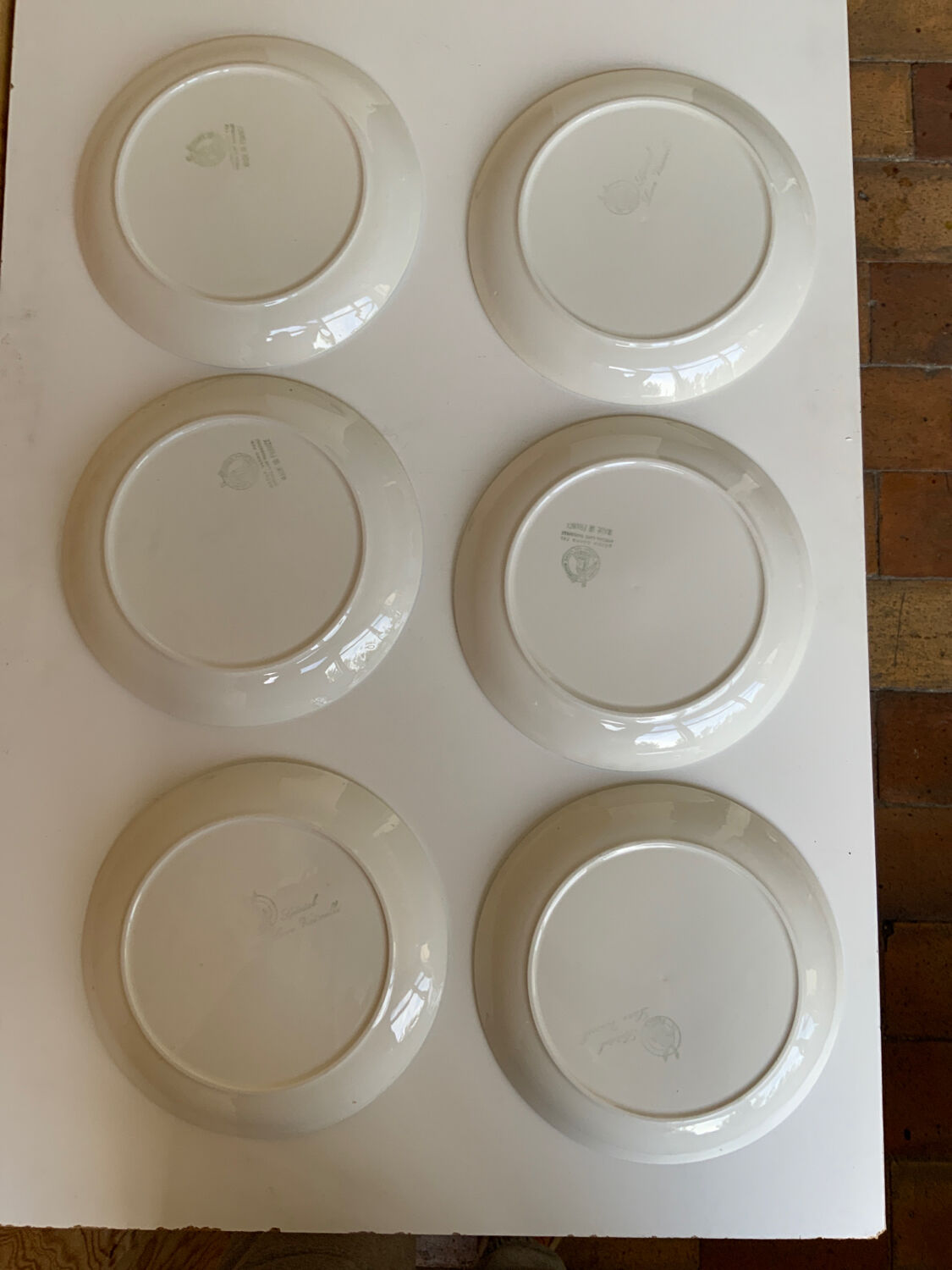 Assiettes vintage