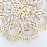 Shell trivet, vintage