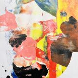 Original French surrealist portrait. France, 2000s