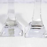 Pair of Nachtmann crystal candlesticks