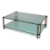 Glass coffee table by Peter Ghyczy, model T24 (120x80x45)