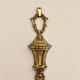 Set of four two-light wall sconces in gilded brass — Louis XVI style